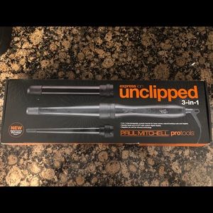 Paul Mitchell 3-in-1 unclipped curling iron
